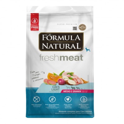 Comida Para Perro Fórmula Natural Adulto Light Mediano Y Grande